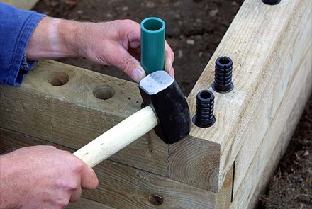 Lets use WoodBlocX Raised Beds!