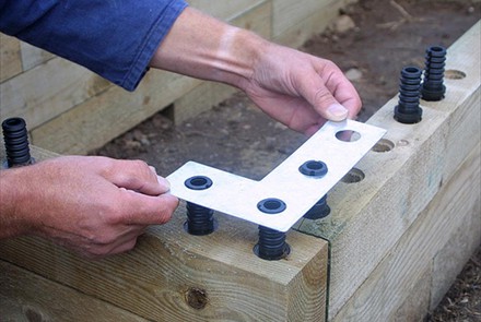 Lets use WoodBlocX Raised Beds!